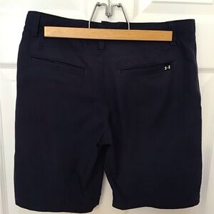 Under Armour Boys Navy Golf Shorts